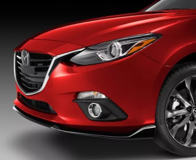 QBME50AH0BPZ Air Dam Front Brilliant Black 20142016 Mazda 3