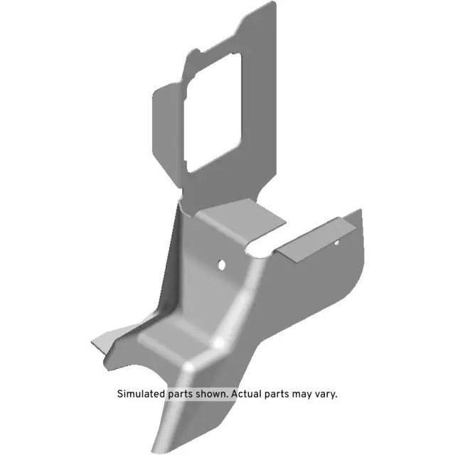 Passenger Side Front End Lower Tie Bar Extension