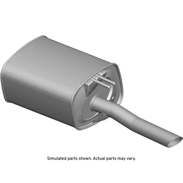 Driver Side Exhaust Muffler