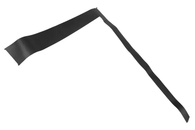 Rear Driver Side Door Window Frame Front Blackout Tape