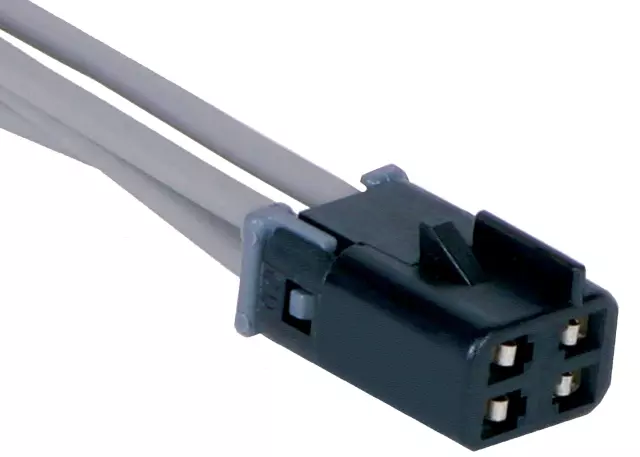 4-Way Female Black Multi-Purpose Pigtail