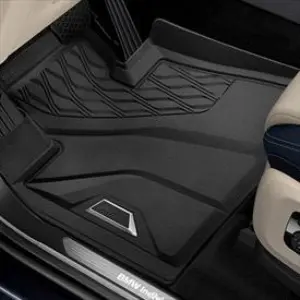 Third Row Rubber Floor Mats - 6-7 Seats