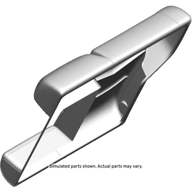 Light Platinum Rear Passenger Side Seat Back Cover