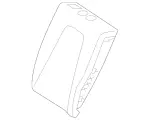 1959-2025 Mercedes-Benz - Padding, Rear Seat Backrest