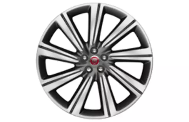 Alloy Wheel, 22 Inch Turbine, 9 Spoke