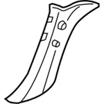 2015-2017 Ford Expedition - Windshield Pillar Trim