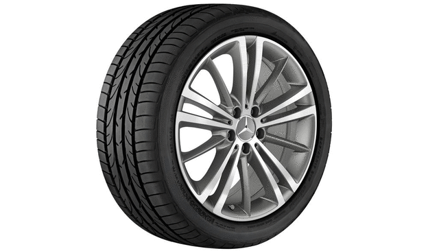 25740103007X69 - Wheels: Wheel 19 twin-multi-spoke R11 8x19 for Mercedes-Benz: CLS 450, CLS 53 AMG&amp;reg; Image