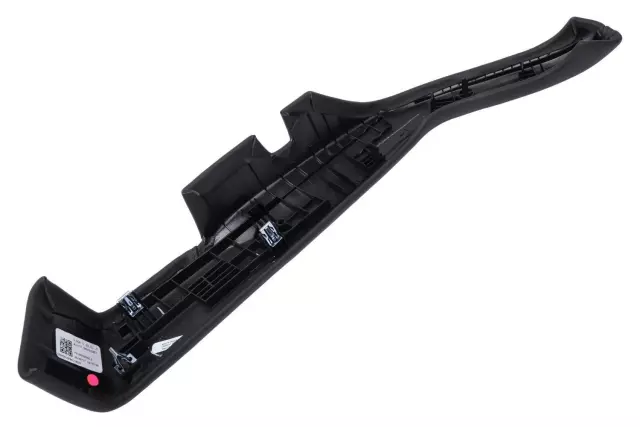 Jet Black Rear Driver Side Door Armrest Cover Trim