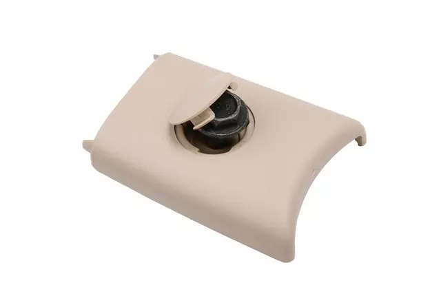 Light Neutral Front Seat Belt Anchor Plate Tensioner Cover