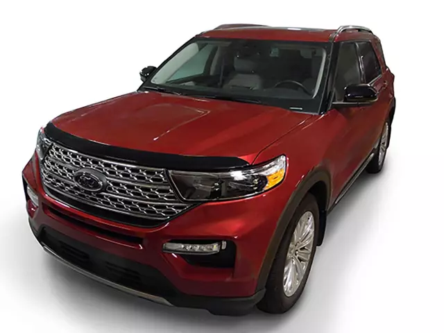 2020-2025 Ford Explorer Hood Protector - Aeroskin - Smoke