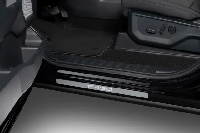 VML3Z-99132A08-B - Door Sill Plates 2024-2026 Ford F-150 | Ford