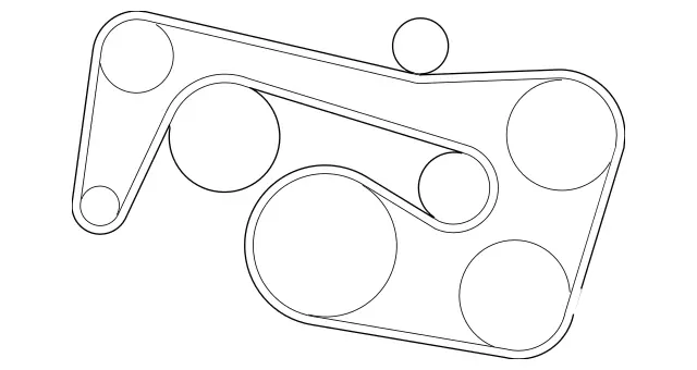 Genuine OEM Belt | 002-993-02-96 | Fits Select 2010-2011