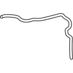 2012-2018 Ford Focus - Drain Hose