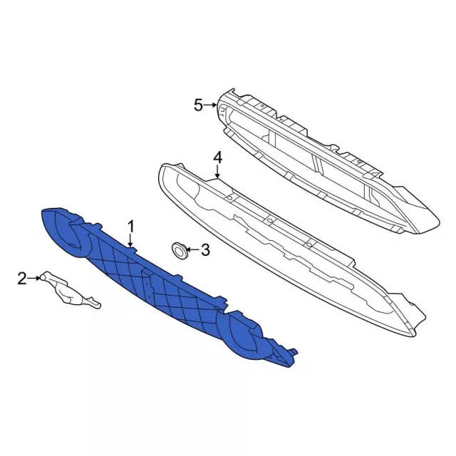 2013-2014 Ford Mustang 2013-2014 Ford Mustang GT Black Upper
