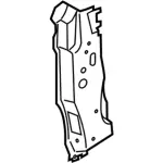 Hinge Pillar Reinforced