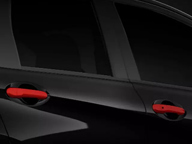 Door Handle Covers - Rear - White