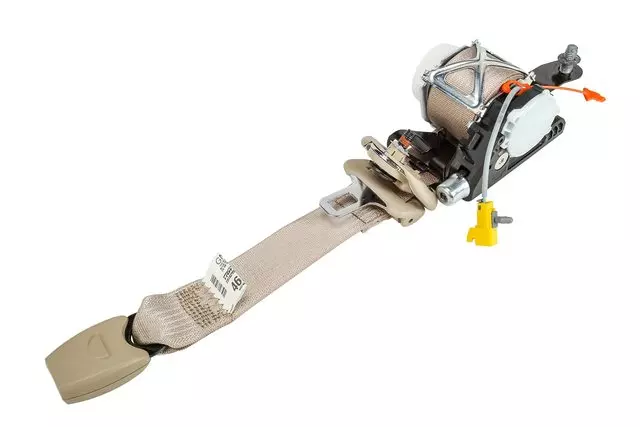 Neutral Passenger Seat Belt with Retractor and Pre-Tensioner