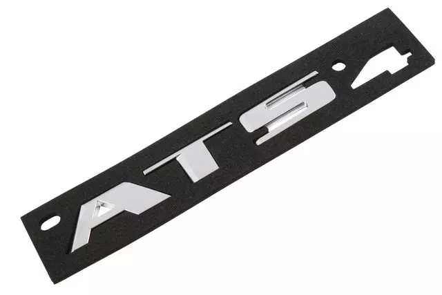 Galvano Silver Deck Lid ATS Emblem