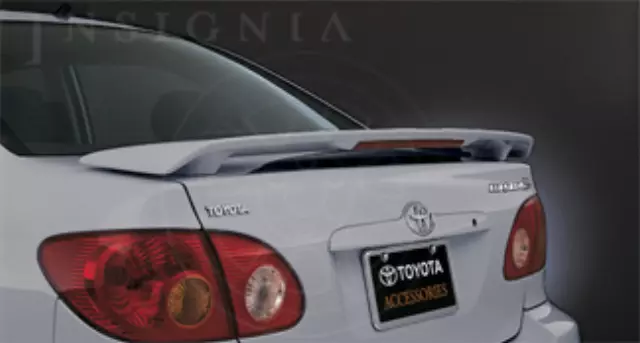 Spoiler, Rear, Silver Streak