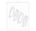 Disk Brake Pad Front