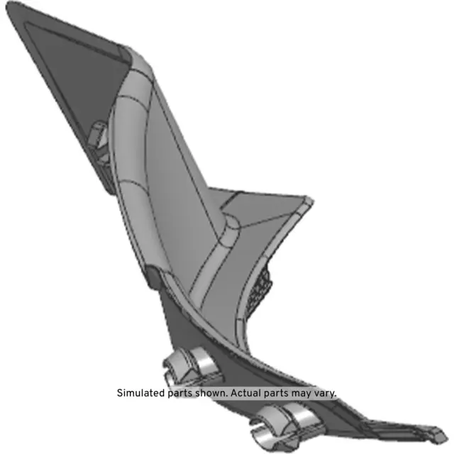 Driver Side Air Inlet Grille Panel Extension