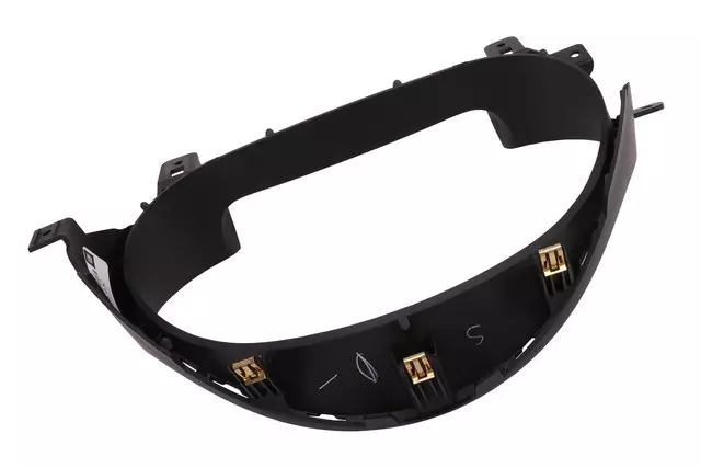 Jet Black Instrument Panel Cluster Trim Plate