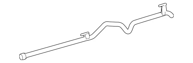 Exhaust Gas Line, Rear
