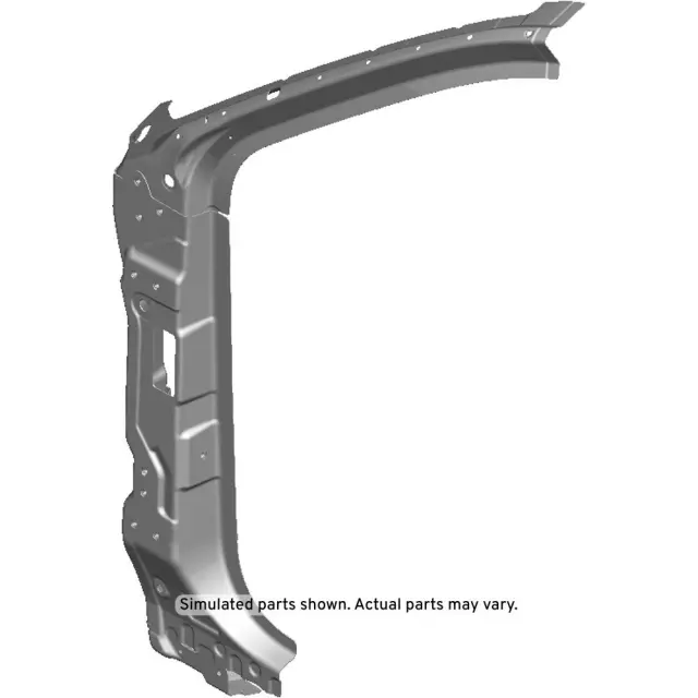 Driver Side Body Hinge Pillar Outer Panel Reinforcement