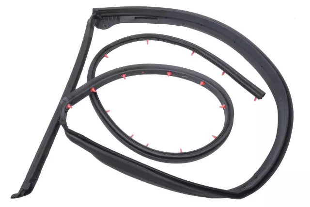 Rear Driver Side Door Upper Auxiliary Weatherstrip