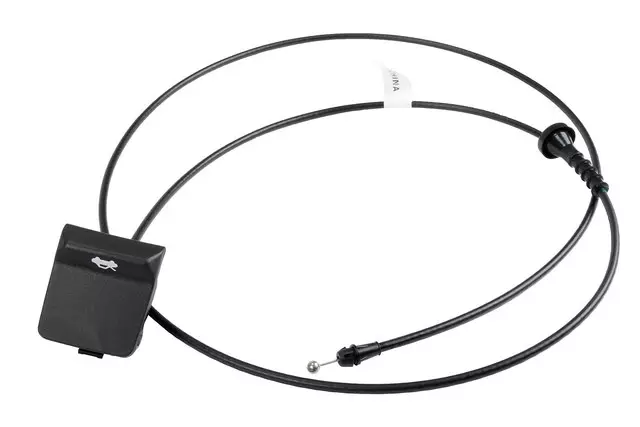Jet Black Hood Latch Release Cable