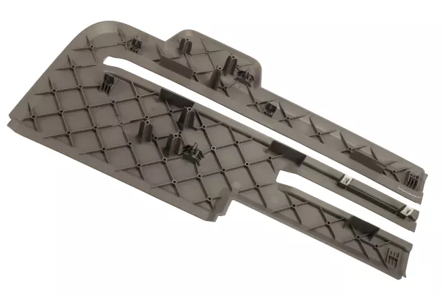 Dark Titanium Rear Driver Side Seat Track Rear Inboard Cover