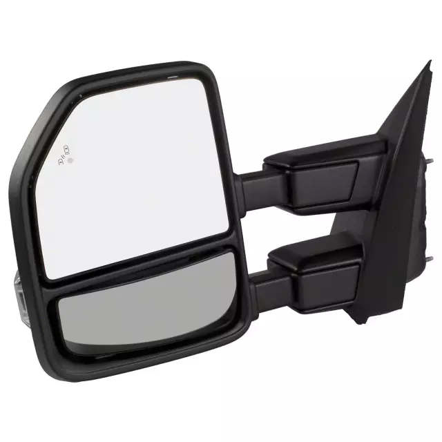 thumbnail interactive-video image 1 of Driver Side Morautoparts Power Heated Towing Mirror For 2017-2020 Ford F-250 F-350 Super Duty – Black, Manual Extend 1 of 2