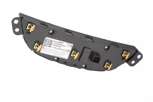 Heating and Air Conditioning Control Panel