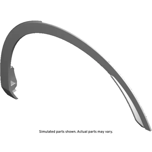 Rear Driver Side Wheel Opening Molding