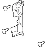 Radiator Support Air Deflector