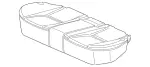 Padding, Rear Seat Cushion