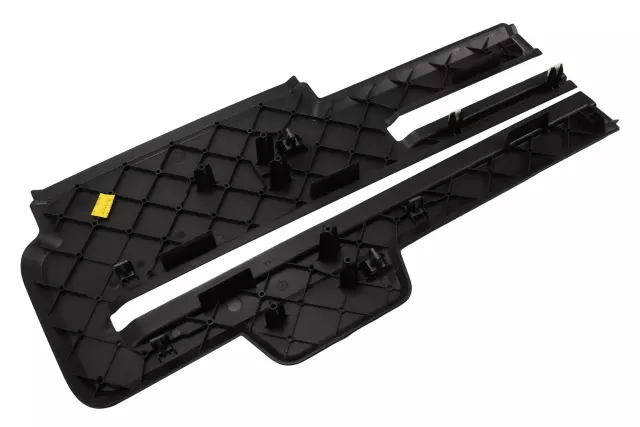 Ebony Rear Passenger Side Seat Track Rear Inboard Cover