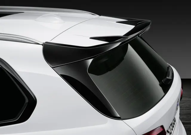 BMWx3x4サイドスポイラー 51192464331 - 2025 BMW X5 M Performance Roof Spoiler - Black High