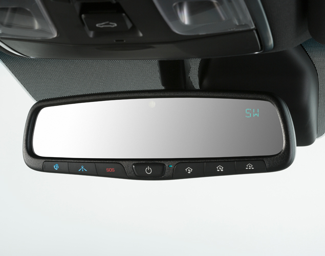 Genuine Mirror, AutoDimming Mirror W/ Bluelink for 20142019 Hyundai