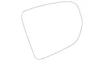Mirror Glass - Right, Front Right