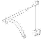 Seat Belt Lap And Shoulder Belt