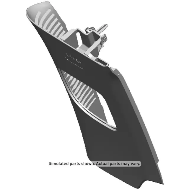 Body Passenger Side Rear Window Garnish Molding