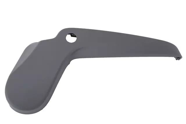 Dark Ash Gray Rear Driver Side Seat Frame Outer Finish Cover