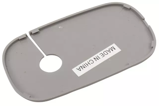 Light Ash Gray Driver Side Sunshade Support Bolt Cover