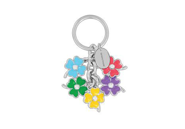 Key Chain - Crystal Flower