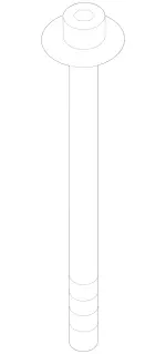 Pan Head Screw W Collar