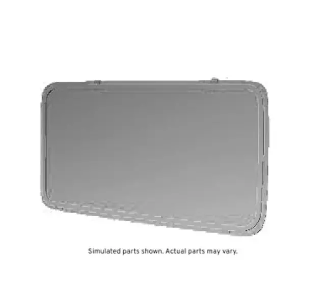 Passenger Side Quarter Rear Window