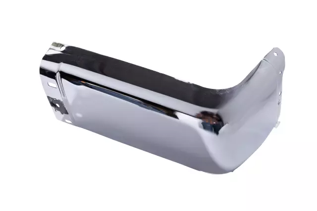 07-13 Silverado GMC 1500+ Rear Left Outer Bumper Extention End Cap Chrome OE NEW