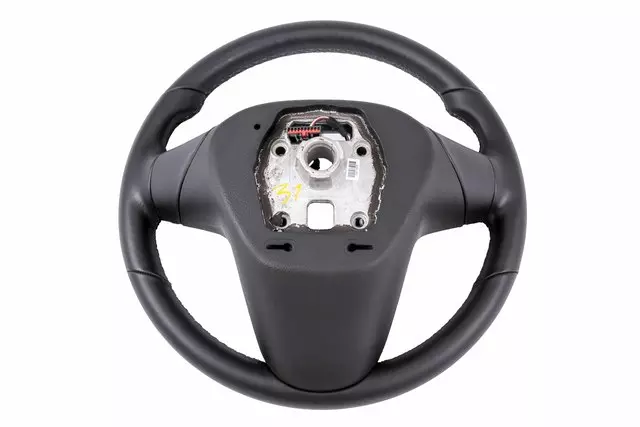 Jet Black Steering Wheel