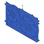 2020-2023 Ford - Fan Module